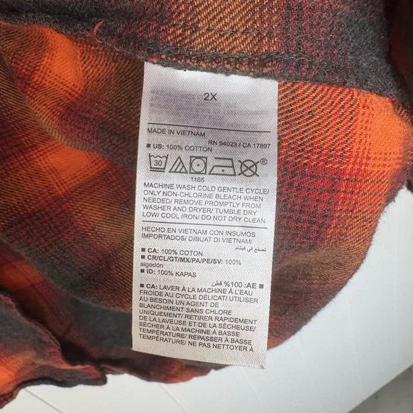 Taylor Swift Evermore Boyfriend Plaid Flannel Button Down Long Sleeve Shirt - Picture 5 of 8